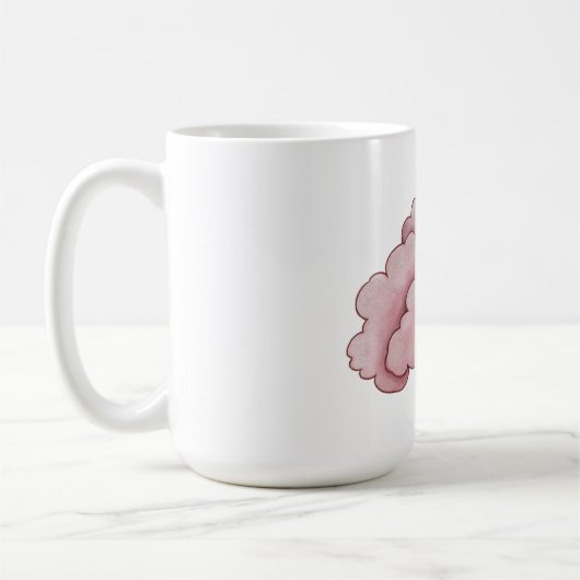 Mug Dreamy Pink Nuds Design - doux et capricieux (Gauche)