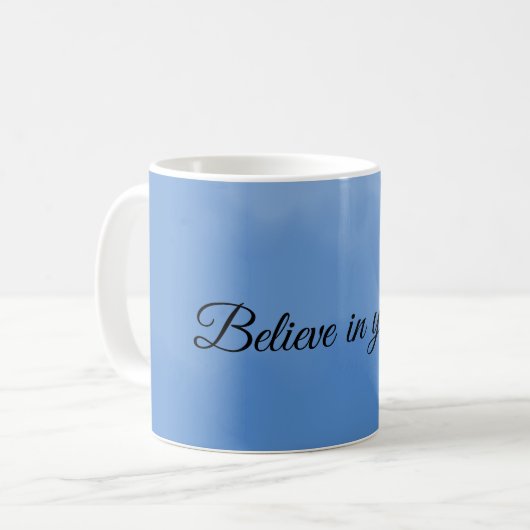 Mug Dreamy sky blue gradient (Devant gauche)