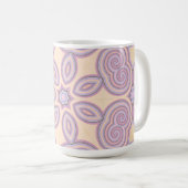 Mug Dreamy Swirls - Pastel Motif psychédélique (Devant droit)