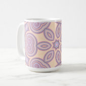 Mug Dreamy Swirls - Pastel Motif psychédélique (Devant gauche)