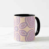 Mug Dreamy Swirls - Pastel Motif psychédélique (Devant droit)
