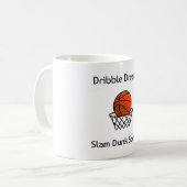Mug Dribble Dreams, Scènes de Dunk Slam Basketball (Devant gauche)