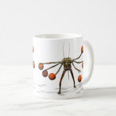 Mug Dribbler de basket-ball (Devant droit)