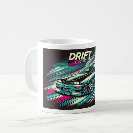 Mug Drift Culture Drifting Design Sweatshirt (Devant gauche)