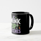 Mug Drink Up Witches Halloween Party (Devant droit)