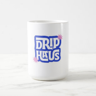 Mug Drip Haus – Logo Rétro Ludique