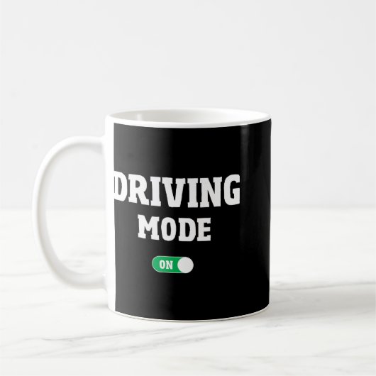 Mug Driving School Test - Funny Driver's License Drivi (Gauche)