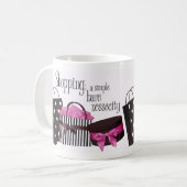 Mug Drogué d'achats (Devant gauche)