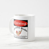 Mug Drogué d'adrénaline de pullover de Bungee (Devant gauche)