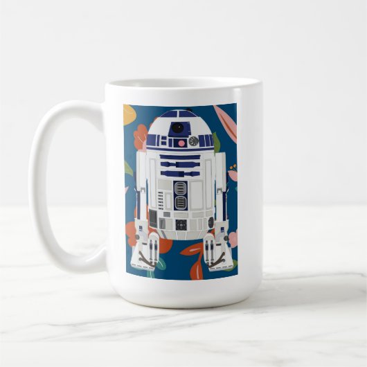 Mug Droid floral (Gauche)