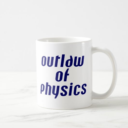 Mug Droit de la physique (Droite)