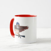 Mug Droit de porter des armes de boue (Devant gauche)