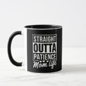 Mug Droit Dehors Patience - Maman Vie (Gauche)