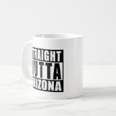 Mug Droit devant Arizona Typographie urbaine (Devant gauche)