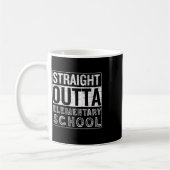 Mug Droit devant l'école primaire Funny Class Gradu (Gauche)