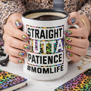 Mug Droit Extérieur Patience Maman Vie
