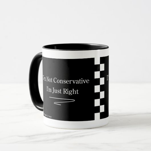 Mug Droite conservatrice (Devant gauche)