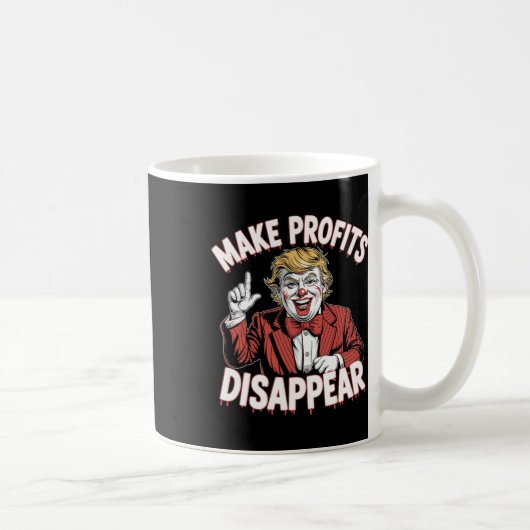 Mug Droits de douane de Trump Récession Mème Faire dis (Droite)