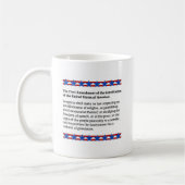 Mug Droits de premier amendement (Gauche)