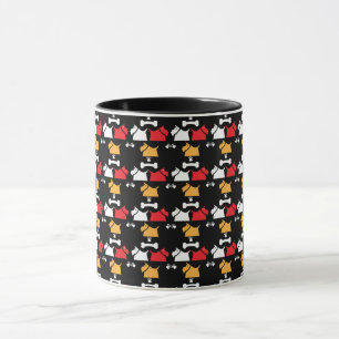Mug Droits de protection du bien-être des chiens Bow