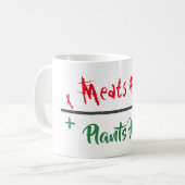 Mug Droits des animaux "Les viandes se sentent guérir  (Devant gauche)