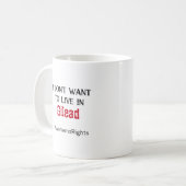 Mug Droits des femmes anti Gilead (Devant gauche)