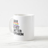Mug Droits LGBTQ (Devant gauche)