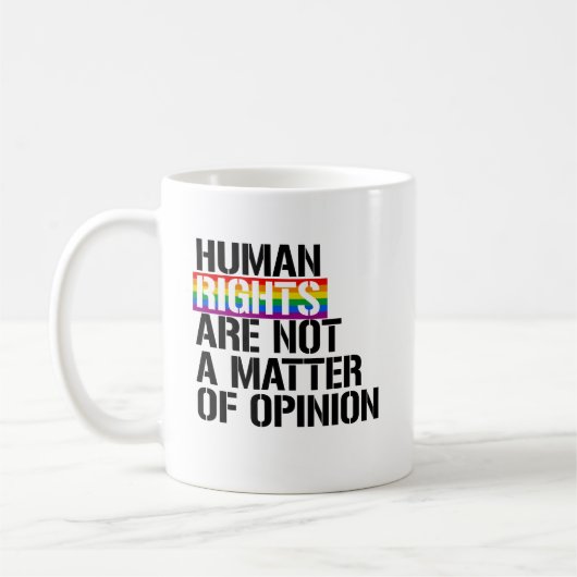 Mug Droits LGBTQ (Gauche)