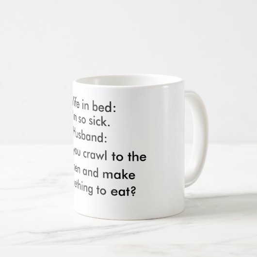 Mug Drôle (Devant droit)