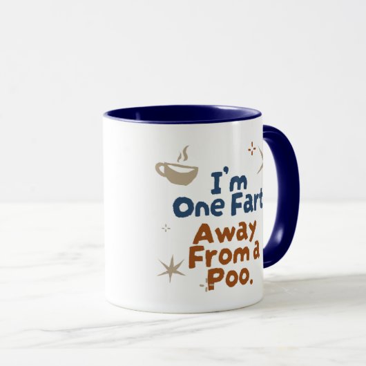 Mug Drôle (Devant droit)