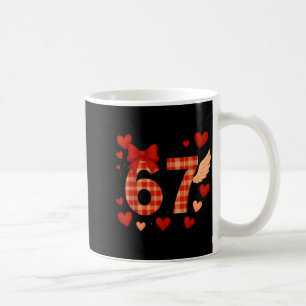 Mug Drôle 67 Damier Saint-Valentin Six Sept Hommes Wo