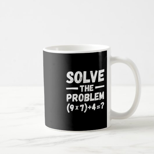 Mug Drôle 67 Mème Pemdas Humour Prof de Maths Élémenta (Droite)