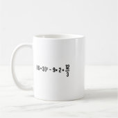 Mug Drôle 67 Mème Pemdas Prof de Maths Élémentaire Cer (Gauche)