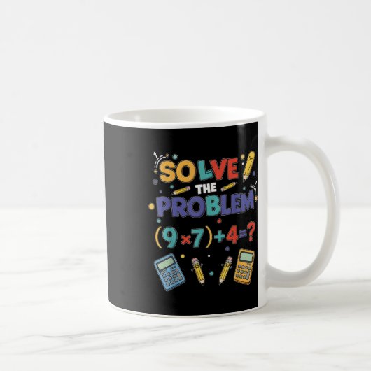 Mug Drôle 67 Mème Pemdas Prof de Maths Élémentaire Cer (Droite)