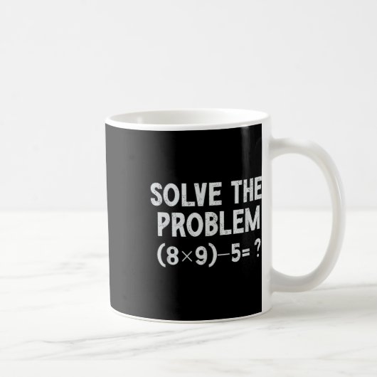 Mug Drôle 67 Mème Pemdas Prof de Maths Élémentaire Cer (Droite)