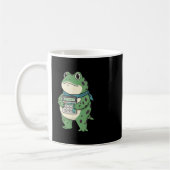 Mug Drôle 67 Meme Pemdas Prof de maths Six Sept Grenou (Gauche)