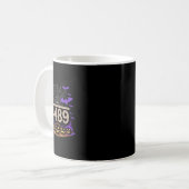 Mug Drôle 67 Mème Prof de maths 6 7 Halloween Carré Ro (Devant gauche)
