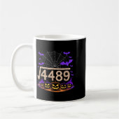 Mug Drôle 67 Mème Prof de maths 6 7 Halloween Carré Ro (Gauche)