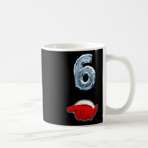 Mug Drôle 67 Meme Santa Main Six Noël Ironique Coup
