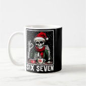 Mug Drôle 67 Meme Squelette 67 Noël Fête Femmes (Gauche)
