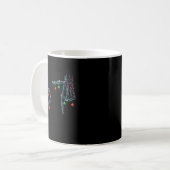 Mug Drôle 67 Mème Squelette 67 Noël Vacances Femmes (Devant gauche)