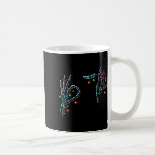 Mug Drôle 67 Mème Squelette 67 Noël Vacances Femmes