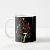 Mug Drôle 67 Sapin de Noël Six Sept Noël  (Gauche)