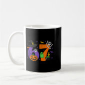 Mug Drôle 67 Six Sept Halloween Meme Gen Alpha (Gauche)
