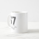 Mug Drôle 67 Six Sept Mème Couple Correspondant Hallow (Devant gauche)