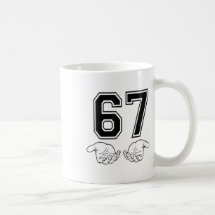 Mug Drôle 67 Six Sept Mème Couple Correspondant Hallow