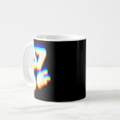 Mug Drôle 6 7 Mème Génération Alpha Argot Six Sept Edm (Devant gauche)
