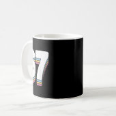 Mug Drôle 6 7 Mème Six Sept Slang Gen Alpha 67  (Devant gauche)
