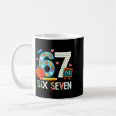 Mug Drôle 6 7 Six Sept Mème 67 Enseignant Pour Hommes (Gauche)