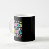 Mug Drôle 6 sur 7 Enseignant pense que 67% des élèves (Devant gauche)